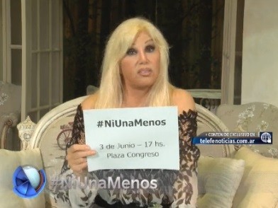 #NiUnaMenos El mensaje de Susana a las mujeres