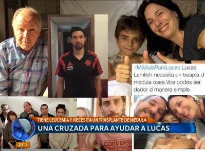 Una cruzada para ayudar a Lucas