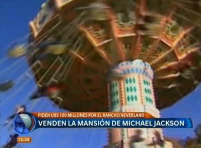 Venden "Neverland", la mansión de Michael Jackson