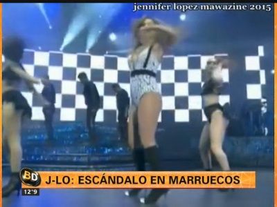 Jennifer López en Marruecos, envuelta en un escándalo