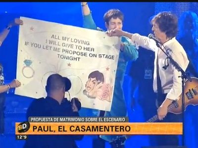 Paul McCartney, el casamentero