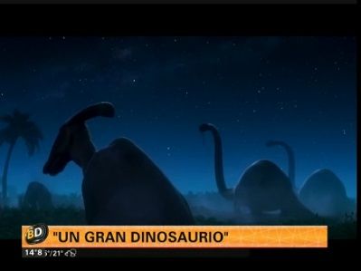 Primer anticipo de "Un gran dinosaurio"