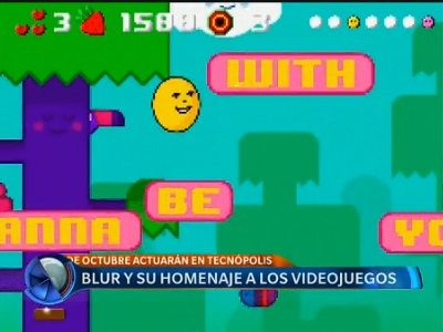 Blur y un homenaje a los videojuegos