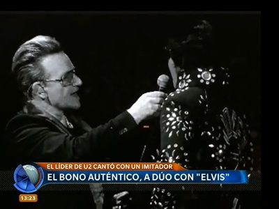 Un dúo entre Bono y Elvis Presley