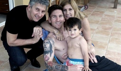 Messi descansa con su familia antes de sumarse a la Selección para la Copa América