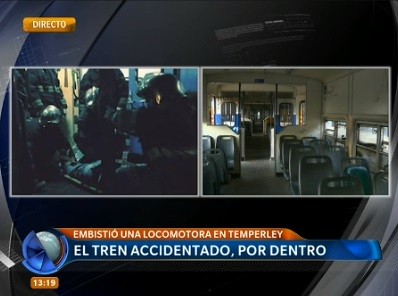 Choque de trenes en Temperley dejó al menos 40 heridos