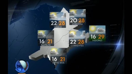 Martes fresco con cielo algo nublado