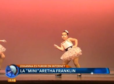 La "mini" Aretha Franklin