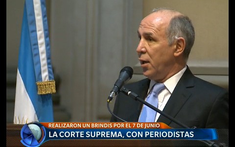 Lorenzetti defendió la independencia judicial