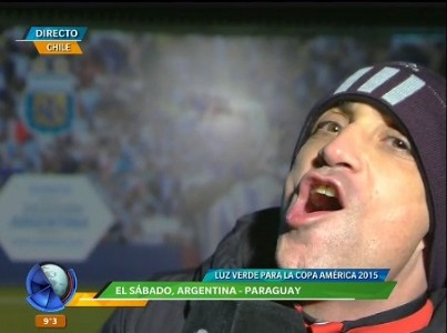 Telefe Noticias está en Chile: Argentina concentra