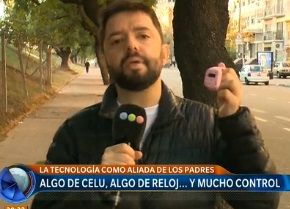 Algo de celu, algo de reloj y mucho de control