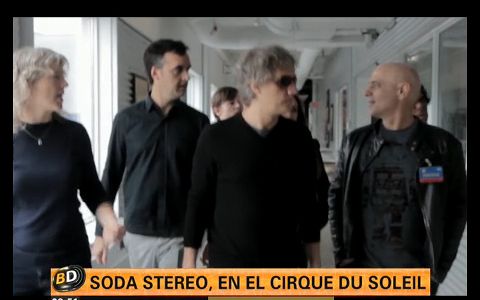 Soda Stereo en el Cirque du Soleil