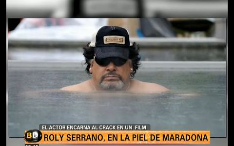 Roly Serrano, en la piel de Maradona