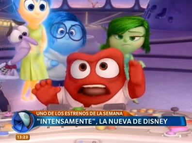 Se estrenó "Intensamente", la nueva película de Disney