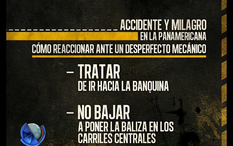 Infografía: Qué hacer si tu auto tiene un desperfecto en la autopista