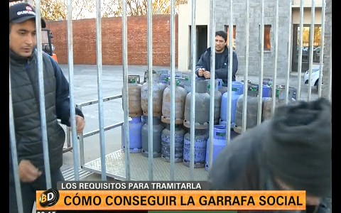 ¿Quiénes pueden acceder a la garrafa social?