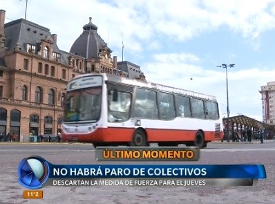 La UTA dice que nunca convocó a un paro y que el jueves analizará un plan de lucha