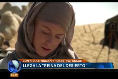 Llega "La reina del desierto" con Nicole Kidman y Robert Pattinson
