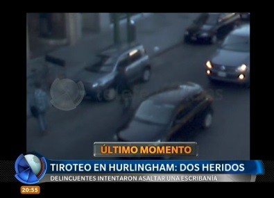 Tiroteo y pánico en Hurlingham: dos heridos