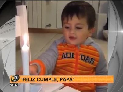 Messi: El tierno saludo de su hijo Thiago