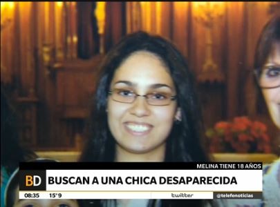 Melina Avila apareció sana y salva en Dolores