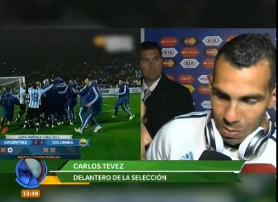 Tevez: "No lo llamo revancha"
