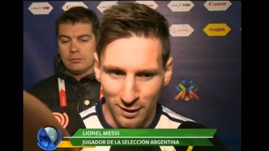 Messi y Di María después del primer set: "Esta vez entraron todas"