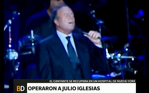 Operaron a Julio Iglesias