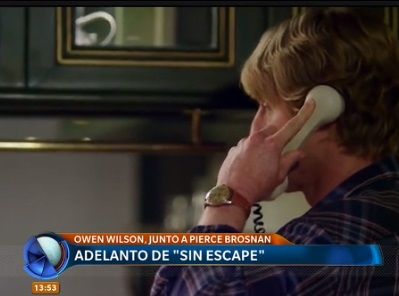 Adelanto: Owen Wilson y Pierce Brosnan protagonizan "Sin Escape"