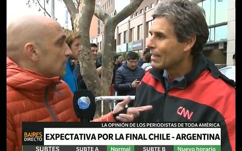 La opinión de los periodistas que cubren la Copa América sobre la final Argentina vs Chile