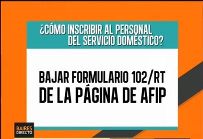 ¿Cómo inscribir al personal del servicio doméstico?