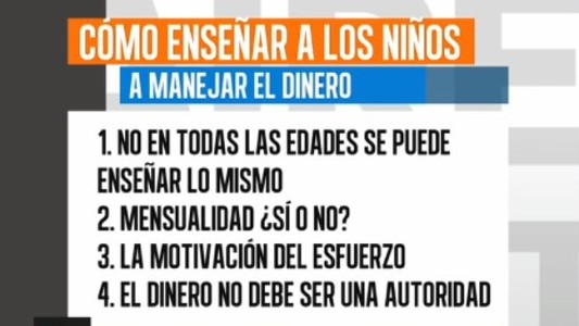 El dinero en manos de los niños