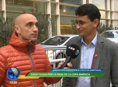 Final de la Copa América: ¿a quién apoyan los extranjeros en Chile?