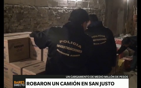 Operativo en San Justo: recuperan 3000 botellas robadas