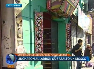 Vecinos lincharon a un ladrón que murió luego por los golpes