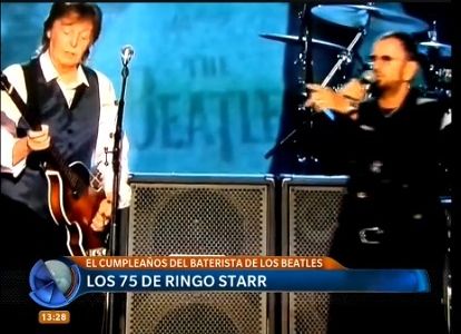 Ringo Starr cumple 75 años