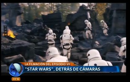 "Star Wars", detrás de cámaras