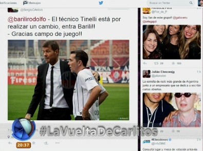 Rodolfo Barili vivió la fiesta de San Lorenzo desde adentro