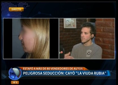 Habla una de las víctimas de la "viuda rubia"