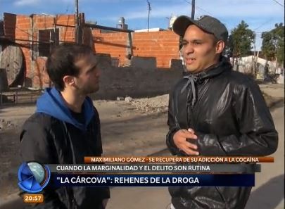 "La Cárcova": rehenes de la droga