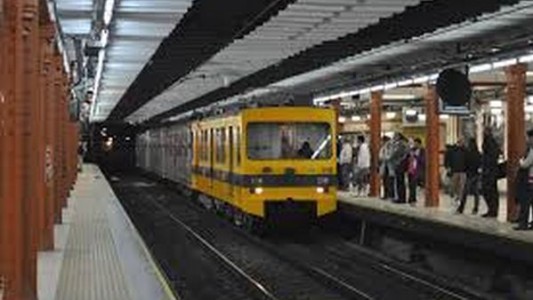 La línea A de subte se encuentra interrumpida