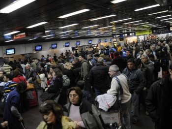 Aeroparque: reprogramación y vuelos demorados