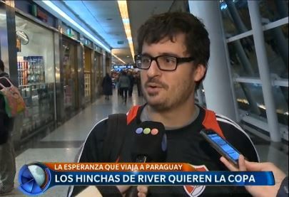 Los hinchas de River quieren la Copa