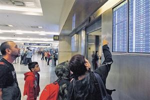 Aerolíneas canceló otros 128 vuelos