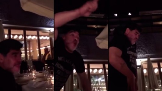 El nuevo hit de Diego Maradona: mirá su versión de "No woman, no cry"