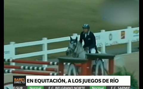 Medalla de plata en equitación