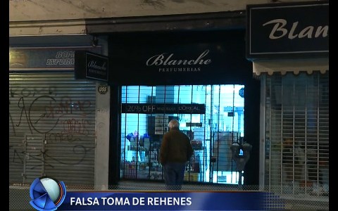 Un comerciante denunció una toma de rehenes que resultó falsa