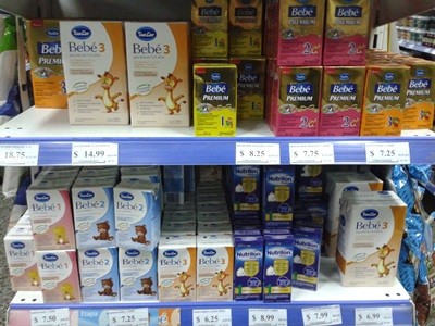 Prohiben un lote de leche en polvo para bebés