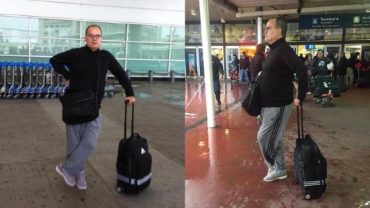 Bielsa volvió a la Argentina tras su conflictivo alejamiento del Olympique