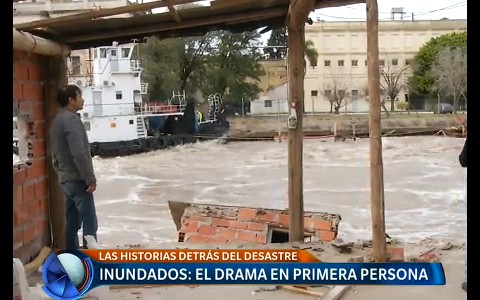 Inundados: el drama en primera persona